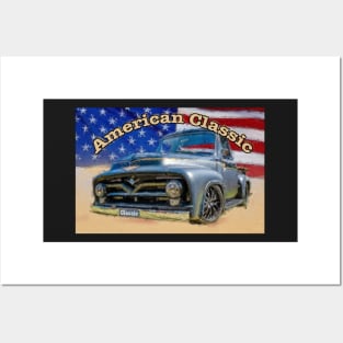 Classic Old American Truck Posters and Art